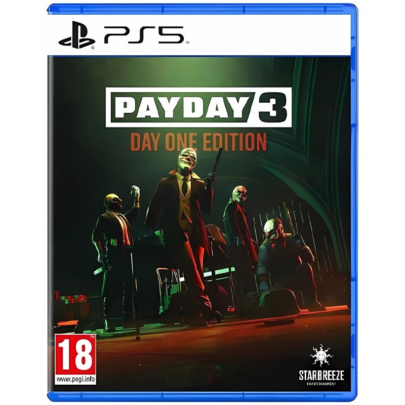 Games Software PAYDAY 3 Day One Edition  [Blu-Ray disk] (PS5)