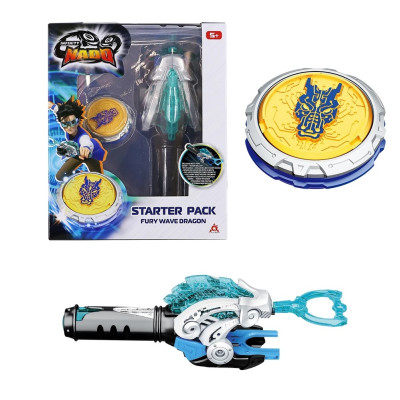 Infinity Nado Дзиґа VI серія Starter Pack Fury Wave Dragon Лютий Дракон