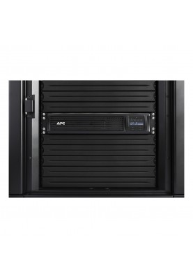 APC Джерело безперебійного живлення Smart-UPS 750VA/500W, RM 2U, LCD, USB, SmartConnect, 3xC13