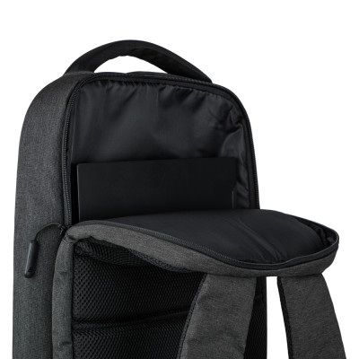 2E Рюкзак, Melange 16", чорний