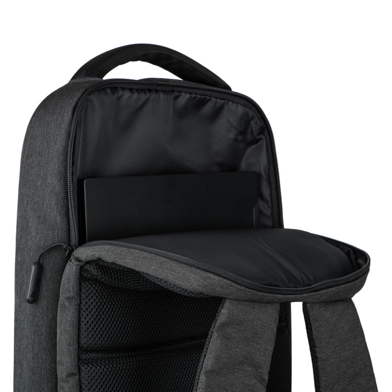 2E Рюкзак, Melange 16", чорний