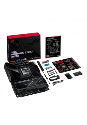 ASUS Материнська плата ROG MAXIMUS Z890 HERO s1851 Z890 4xDDR5 M.2 Thunderbolt HDMI Wi-Fi BT ATX