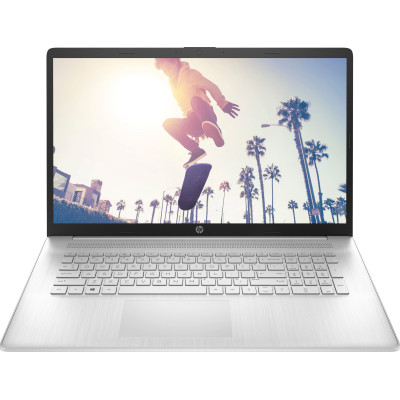 HP Ноутбук 17-cp2030ua 17.3" FHD IPS AG, AMD R3-7320U, 8GB, F512GB, UMA, DOS, сріблястий
