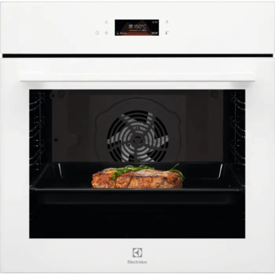 Electrolux Духовий шафа Electrolux електричний, 72л, A+, дисплей, конвекція, телескопічні напрямні, білий
