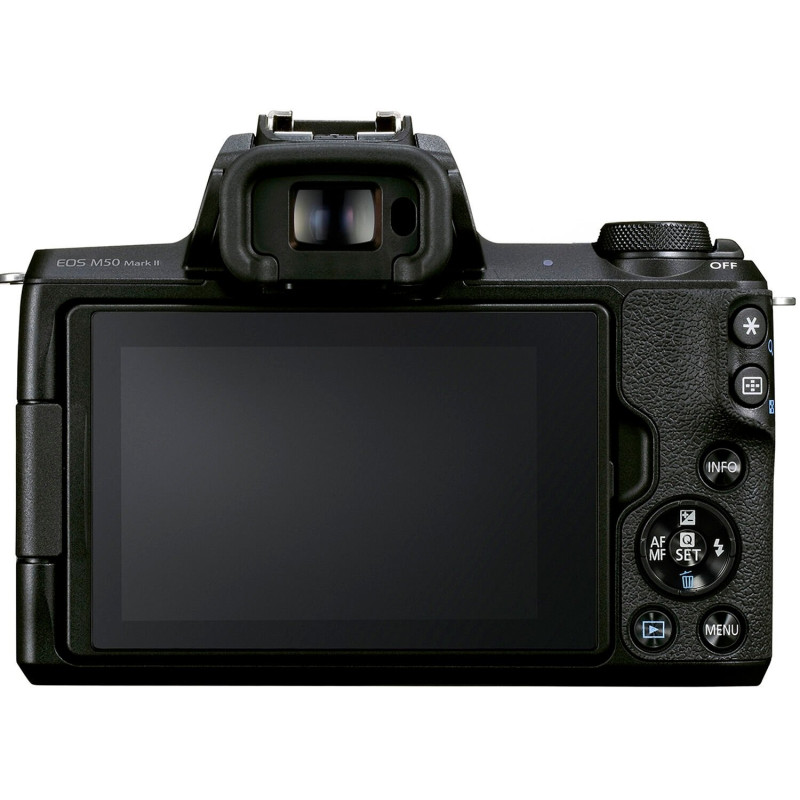Canon Цифрова фотокамера  EOS M50 Mk2 + 15-45 IS STM Lifestream Kit Black