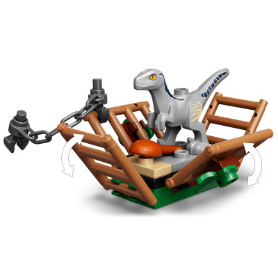 LEGO Конструктор Jurassic World Блу та впіймання бета-велоцираптора