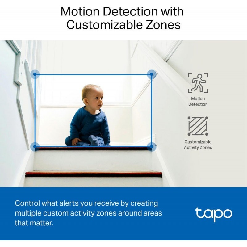 TP-Link IP-Камера Tapo C220 4MP N300 microSD motion detection