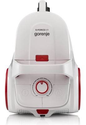 Gorenje Пилосос контейнерний, 850Вт, конт пил -3л, HEPA, телескоп трубка, білий