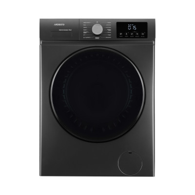 ARDESTO Пральна машина ARDESTO фронтальна Black Mars, 8кг, 1200, А, 55.5см, дисплей, пара, інвертор, сірий