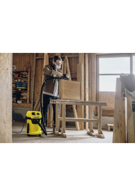 Karcher Господарський пилосос WD 3 P V-17/4/20, 1000 ВТ, 17л, 4м, 4.858 кг