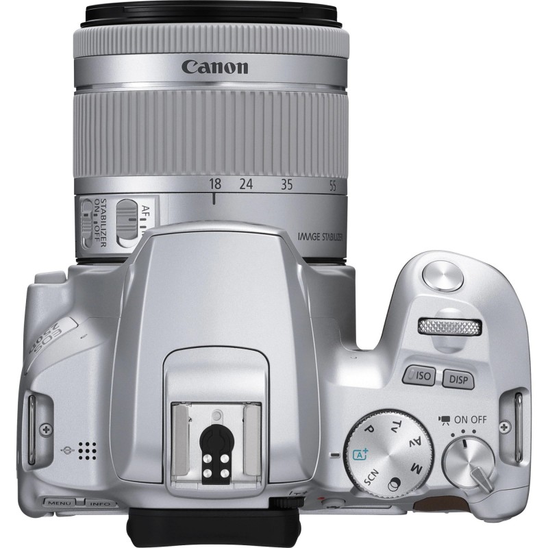 Canon Цифрова фотокамера дзеркальна EOS 250D kit 18-55 IS STM Silver