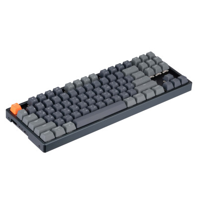Keychron Клавіатура механічна K8 87Key, Gateron G Pro Blue, Hot-Swap, Aluminum Frame, BT/USB-A, EN/UKR, RGB, Black
