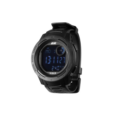 2E Tactical Тактичні годинники Delta X Black з компасом та крокоміром