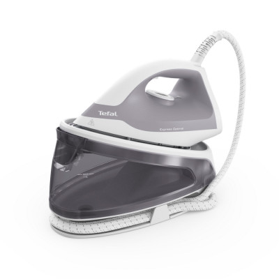 Tefal Утюг-парогенератор Express Optimal, 2200Вт, 1200мл, паровий удар -250гр, постійна пара - 110гр, керам. підошва, біло-сірий