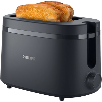 Philips Тостер Essentials Collection 650Вт, пластик, темно-сірий