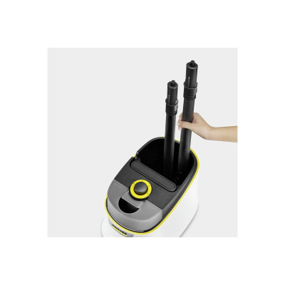 Karcher Пароочиститель SC 4 Deluxe Iron, 2200Вт, 1300мл, 4Бар, утюг, швабра, білий