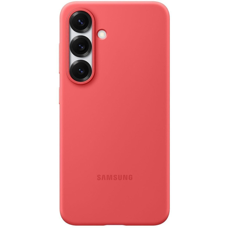 Samsung Чохол для Galaxy S25 (S931), Silicone Case, червоний