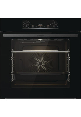 Gorenje Комплект (духовка електрична BO6735E02BK + поверхня газова G641EB), 740147, чорний