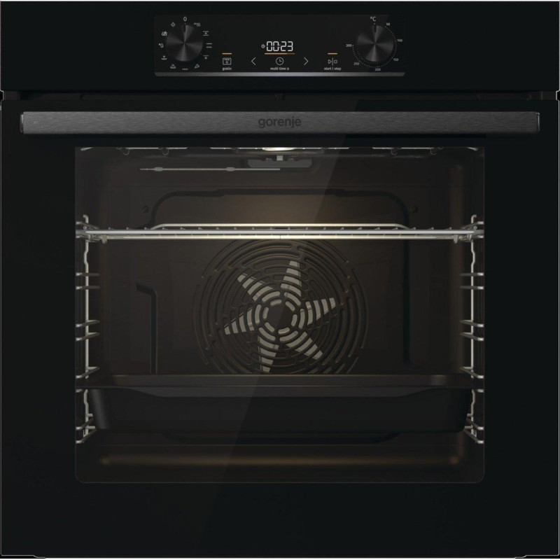 Gorenje Комплект (духовка електрична BO6735E02BK + поверхня газова G641EB), 740147, чорн