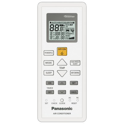 Panasonic Кондиціонер Super Compact BZ 35м2 інвертор 12000BTU 3.3кВт A++/A+ -15°С R32 білий