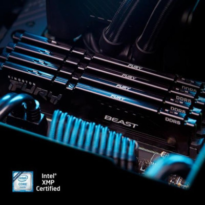 Kingston Пам'ять ПК DDR5 64GB KIT (32GBx2) 5600 FURY Beast