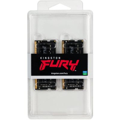 Kingston Пам'ять для ноутбука DDR4 2666 16GB KIT (8GBx2) FURY Impact