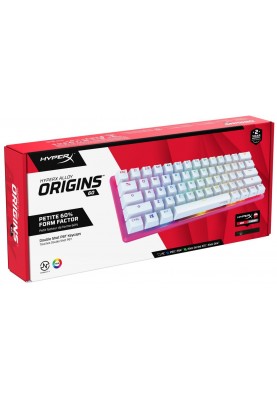 HyperX Клавіатура Alloy Origin 60 Red USB RGB ENG/RU, Pink