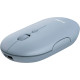 Trust Миша Puck Rechargeable Ultra-Thin BT WL Silent Blue