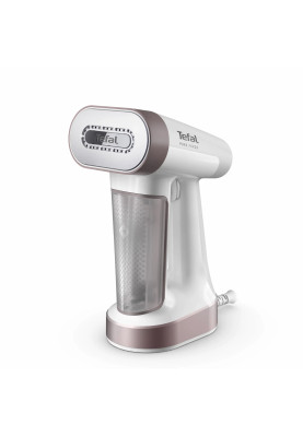 Tefal Відпарювач компактний Pure Force 2в1, 1800Вт, 180мл, постійна пара - 35гр, керам. підошва, білий