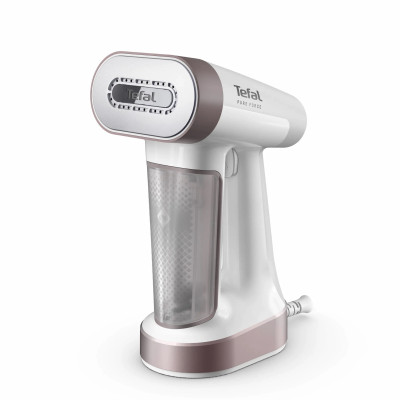 Tefal Відпарювач компактний Pure Force 2в1, 1800Вт, 180мл, постійна пара - 35гр, керам. підошва, білий