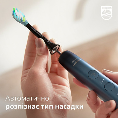 Philips Щітка зубна електр., Sonicare DiamondClean 9000 Series, 62т. колив/хв, насадок-1, футляр, Bluetooth, чорний