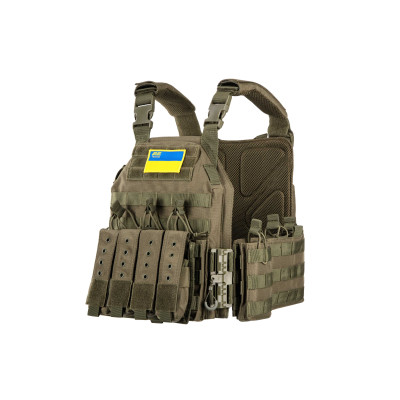 2E Tactical Плитоноска, Тип 3, Combat, швидке скидання, зелена