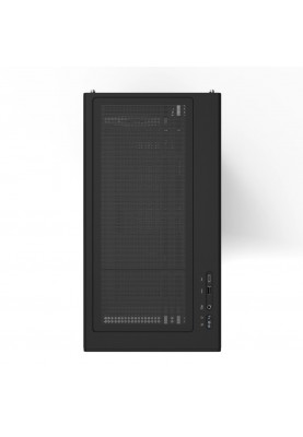 Zalman Корпус P10 без БП, 1xUSB3.0, 1xUSBType-C, 1x120мм ARGB, VGA 384мм, LCS ready, TG Side Panel, mATX, чорний