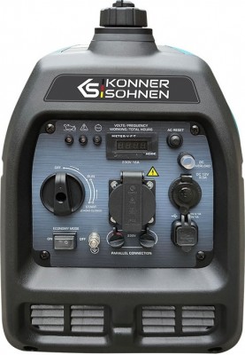 Könner & Söhnen Генератор бензиновий інверторний KS 3100i S, 230В, 3.1кВт, ручний тартер, 21.5кг