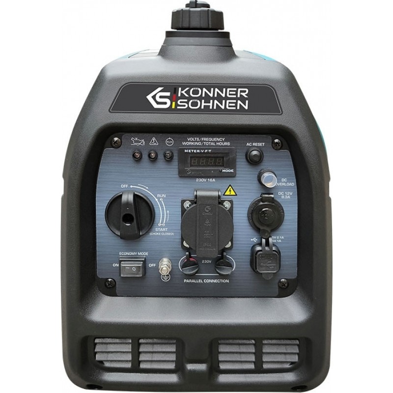 Könner & Söhnen Генератор бензиновий інверторний KS 3100i S, 230В, 3.1кВт, ручний тартер, 21.5кг