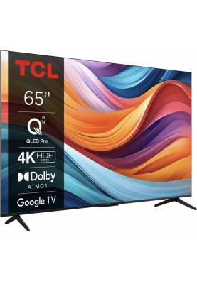 TCL Телевізор 65" QLED 4K 60Hz Smart Google TV Titan