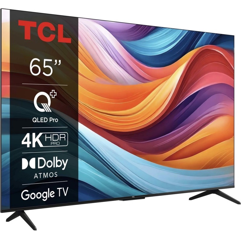 TCL Телевізор 65" QLED 4K 60Hz Smart Google TV Titan