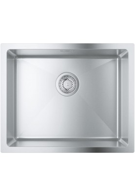 Grohe Мийка кухонна K700U, нерж.сталь, прямокут., без крила, 550x450x200мм, чаша - 1, уніврсальна, нержавіюча сталь