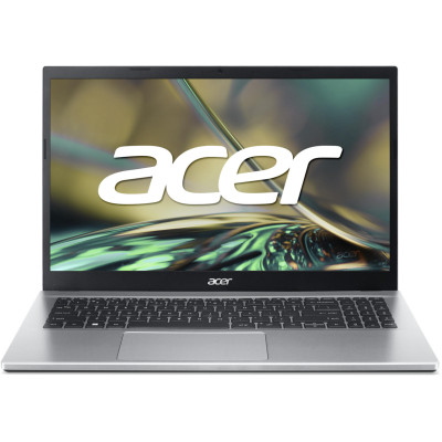 Acer Ноутбук Aspire 3 A315-59 15.6" FHD IPS, Intel i3-1215U, 8GB, F512GB, UMA, Lin, сріблястий