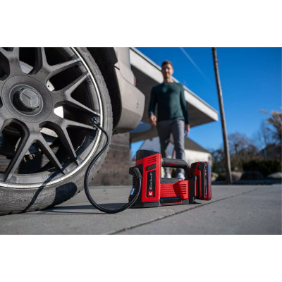 Einhell Компресор повітряний акумуляторний CE-CC 18/23 D Li - Solo, 18В, до 12л/хв, 11бар, 1.16кг без АКБ та ЗП