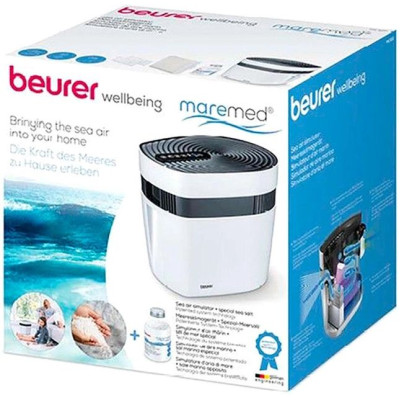 Beurer Очисник повітря Maremed, 50м2, 150м3/рік, дисплей, білий