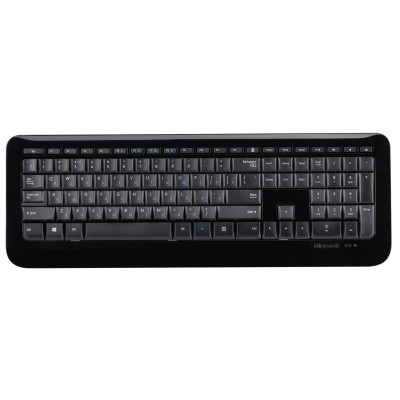 Microsoft Комплект Microsoft Desktop 850 109key, WL, EN/UKR/RU, Чорний