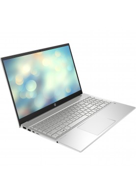 HP Ноутбук Pavilion 15-eg3019ua 15.6" FHD IPS AG, Intel i3-1315U, 8GB, F256GB, UMA, DOS, сріблястий