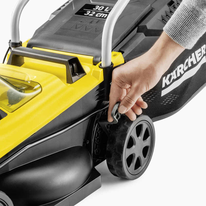 Karcher Газонокосарка акумуляторна LMO 2-18 Battery 18В 32см акб 1х5А·год 25-60мм
