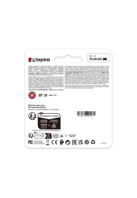 Kingston Карта пам'яті Kingston SD 256GB C10 UHS-I U3 V30 R200/W160MB/s