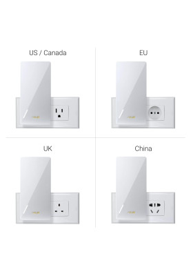 ASUS Розширювач покриття WiFi RP-BE58 AX3000 1xGE LAN, MESH EU