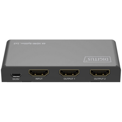 Digitus Відеосплітер HDMI (INx1 – OUTx2), 4K