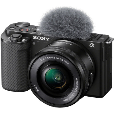 Sony Цифр. фотокамера Alpha ZV-E10 kit 16-50mm Black Sony Цифр. фотокамера Alpha ZV-E10 kit 16-50mm Black
