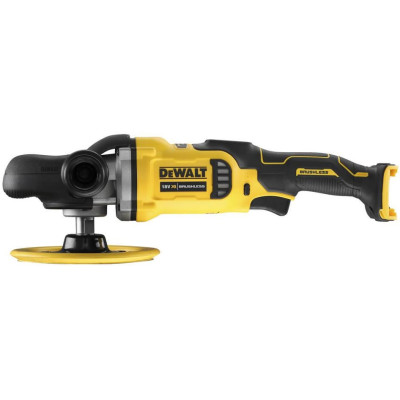 DeWALT Шліфмашина полірувальна акумуляторна DeWALT 18В 180мм 800-2200об/хв 1.9кг без АКБ та ЗП