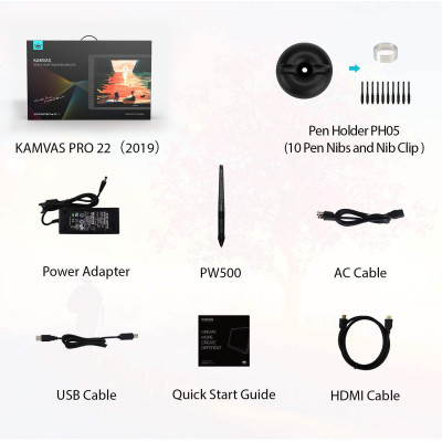 Huion Графічний монітор Huion Kamvas Pro 20